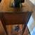 Singer electric sewing machine, Vintage, with a rolling cabinet 3 thumbnail