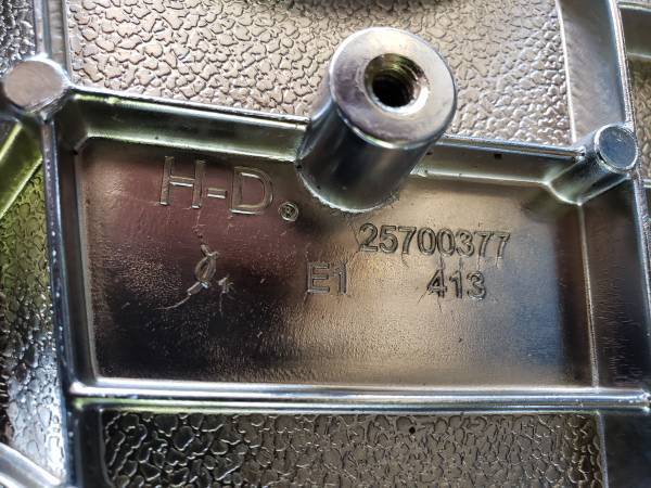 Harley parts. Late model oem  inner/outer primaries 1