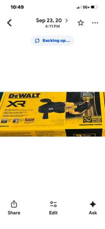 Dewalt stud and joist drill 1