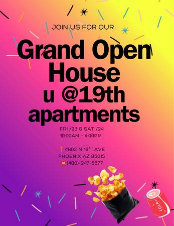 U@19th Open House!! 1