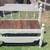 Solid Wood Handmade Upcycled Headboard Bench 1 thumbnail