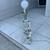 Clear Glass Lamp & White Shade 1 thumbnail