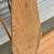 Rustic wooden ironing board with a distinctive slatted top design 8 thumbnail