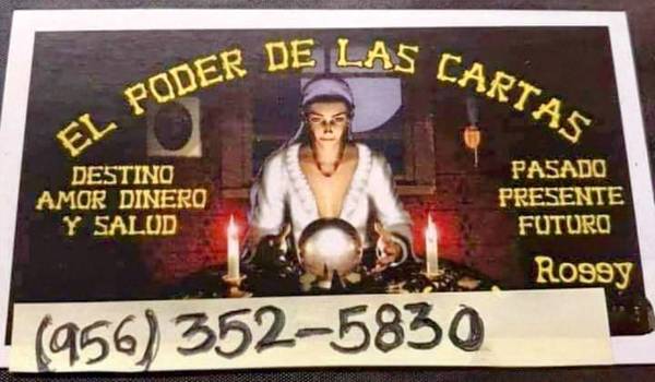 LECTURA DE CARTAS POR TELEFONO 1