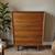 MCM Inspired 4 Drawer Walnut Dresser 1 thumbnail