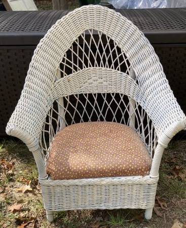 Child Size Wicker Chair - Marstons Mills 1
