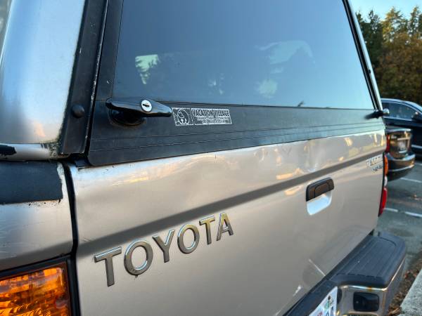 2004 Tacoma Xtra Cab con camper armado - $11,000 (Seattle)63623644092803124