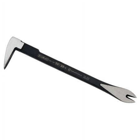 Stanley 10", Nail Puller, Heat Treated Steel, Black, 55-114 1