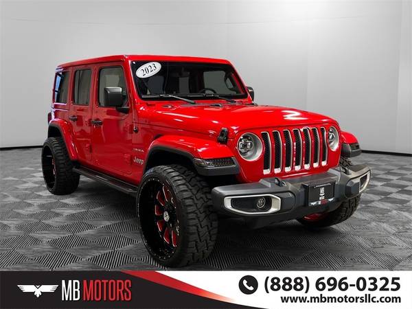 2023 Jeep Wrangler 4x4 4WD Sahara SUV - $37,500 (CALL OR TEXT TODAY MB Motors LLC)634746359868171216