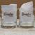 FRANGELICO LIQUER SHOT GLASSES GOLD LETTERING FLARED TOP AND BOTTOM 5 thumbnail