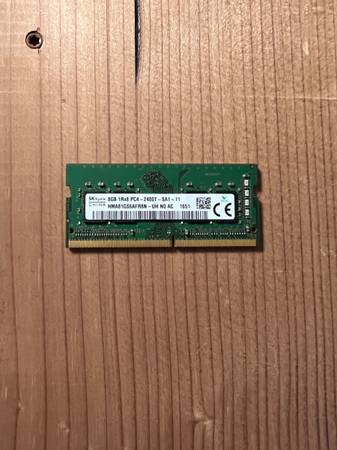 Hynix 8GB DDR4 2400MHz PC4-19200 1Rx8 SODIMM Laptop Memory RAM 1