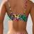 Leaopard print high stretch customized ring bikini top and bottoms siz 4 thumbnail