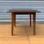Vintage Mahogany Wood Square Coffee Table 1 thumbnail