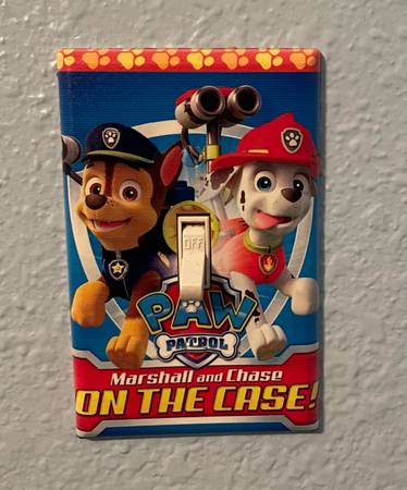 5 PAW PATROL PLATE COVERS - new! 1