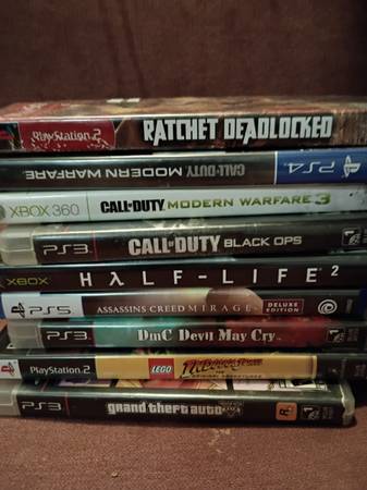 Assorted playstation and Xbox games 1