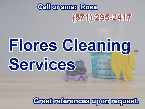 💧Flores' Cleaning. Regular maintenance, Ongoing, Weekly, more 💧 1