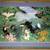 Unknown Artist Jungle Print, Framed and Matted 1 thumbnail