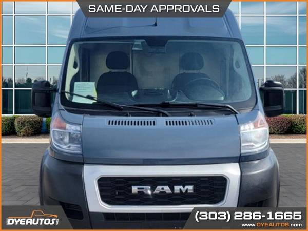 2020 RAM PROMASTER 2020 RAM PROMASTER 3500 High roof shelves bulk head *Call 303 - $20,862 (+ Dye Autos)63612559135105121