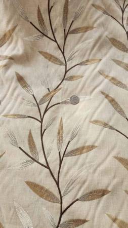 RM CoCo Natural Environment Stone Designer Fabric drapery linen 12. 25 1