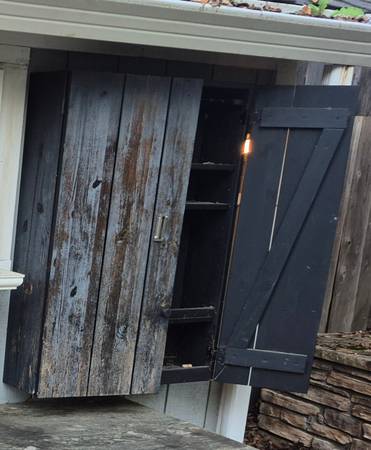 30x8x40Tall wall mount  storage cabinet 1