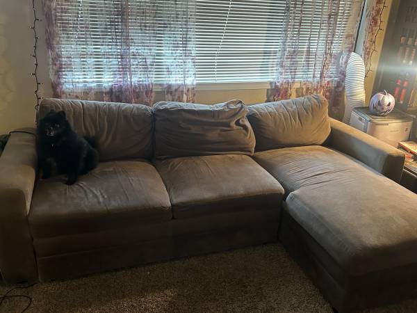 Microfiber chase couch 1