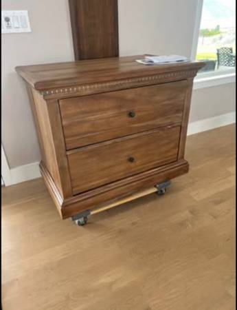 Restoration Hardware Filing Cabinet 1