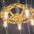 Restored Ornate Art Nouveau Cast Iron 5 Light Chandelier 16" GS00001 3 thumbnail