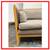 Danish Style Apartment Sofa With Cherry Wood Tone Frame 8 thumbnail