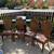 🔥 4 Solid Wood, Clean, Matching Chairs. Great shape. Nice spares 3 thumbnail