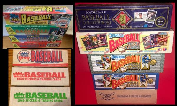 *SETS  DEAL #1* 15 Complete Baseball Card Factory Sets + BONUS 1