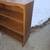 Vintage Mid-Century Solid Wood Bookcase w/Glass Sliders 3 thumbnail
