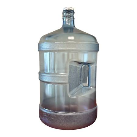 USED 5 Gallon Plastic Reusable Water Bottle Jug w/snap on cap 1
