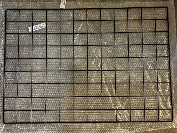 NEW Black Wire Grid Rack 1