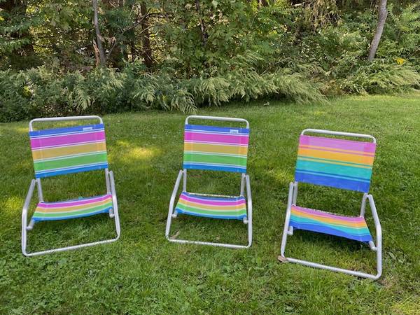 All Three (3) Beach Chairs 1