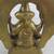 Vintage Solid Brass Lord Ganesha Elephant God Idol 7 3/8" 7 thumbnail