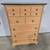 Little Folks 5 Drawer Pine Chest Maple Green Stained Top 1 thumbnail