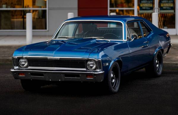 1968 CHEVROLET NOVA 454 V8 MANUAL 4SPD chevelle camaro muscle car 1