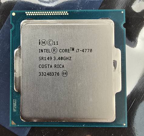 Intel Core i7 CPU 1