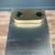 Mid-Century Modern Sculpted Metal Dining Table with Glass Top 5 thumbnail