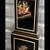ELEGANT ENGLISH CHINOISERIE GRANDMOTHER CLOCK 18 thumbnail