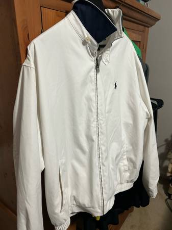 Ralph Lauren Polo Men’s size Large Polo Jacket with 2 Front Pockets 1