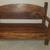 Rustic Solid Mesquite Entry Bench 1 thumbnail
