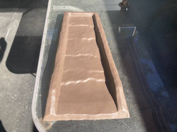 down spout splash block brown water diverter gutter run off guard 1