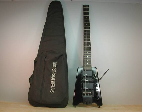 Steinberger Spirit - Electric Guitar -older version, good shape w/case 1
