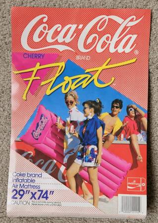 Coca Cola inflatable pool raft 1
