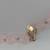 Vintage Women's Milky Pink Quartz Beaded Knotted Stone Necklace 24" 3 thumbnail