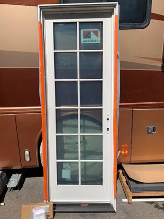 andersen door 2’8” x 8’ swing in 1