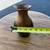 Vintage Drip Glaze Ceramic Bud Vase – Brown & Black 3 thumbnail