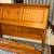 Solid wood queen size headboard, footboard and frame for sale 1 thumbnail