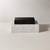 CB2 WEST ELM LARGE WHITE MARBLE BOX 4 thumbnail